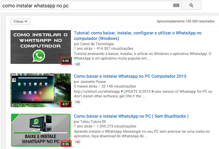 tempo videos youtube